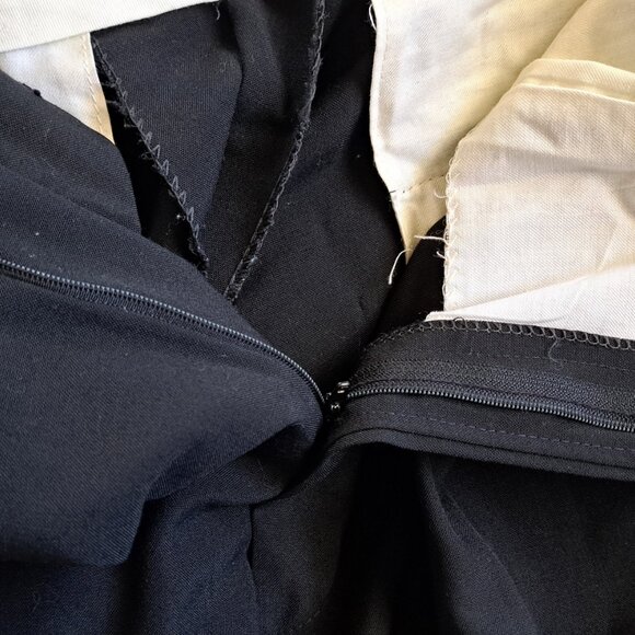 IMPERIAL BY HAGGAR Men's Black Dress Pants Size 36x33 Pre-Owned - Picture 4 of 7